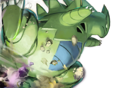 tyranocif tyranitar bangiras pokemon pkm anime jeu type roche tenebres 2g johto armure