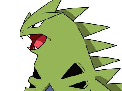 tyranocif tyranitar bangiras pokemon pkm anime jeu type roche tenebres 2g johto armure