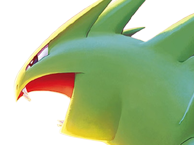 tyranocif tyranitar bangiras pokemon pkm anime jeu type roche tenebres 2g johto armure