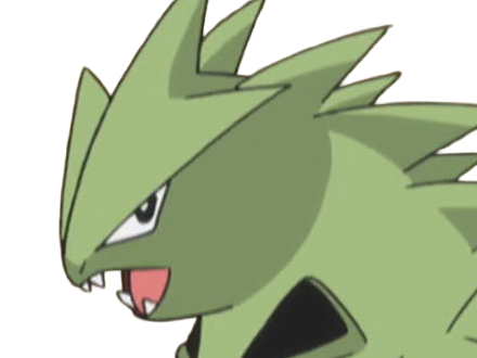 tyranocif tyranitar bangiras pokemon pkm anime jeu type roche tenebres 2g johto armure