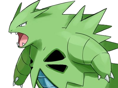 tyranocif tyranitar bangiras pokemon pkm anime jeu type roche tenebres 2g johto armure