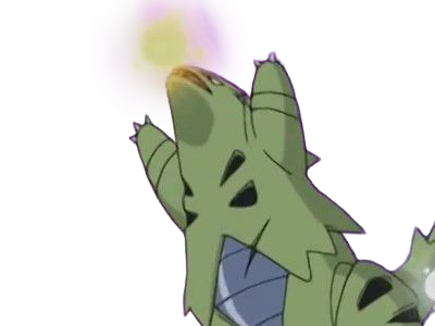 tyranocif tyranitar bangiras pokemon pkm anime jeu type roche tenebres 2g johto armure