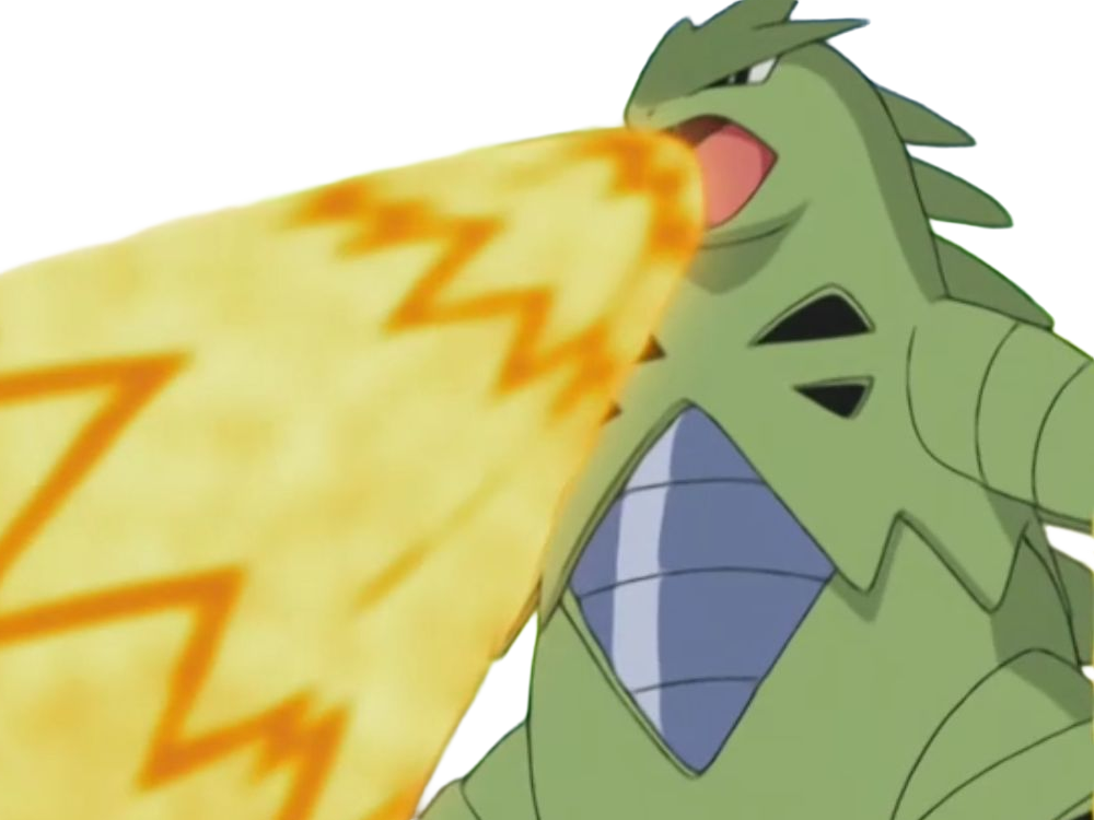 tyranocif tyranitar bangiras pokemon pkm anime jeu type roche tenebres 2g johto armure