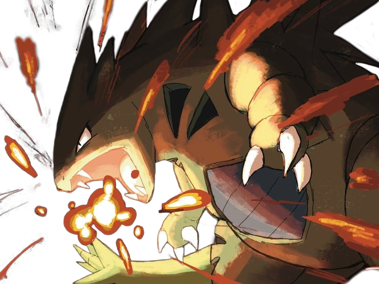 tyranocif tyranitar bangiras pokemon pkm anime jeu type roche tenebres 2g johto armure