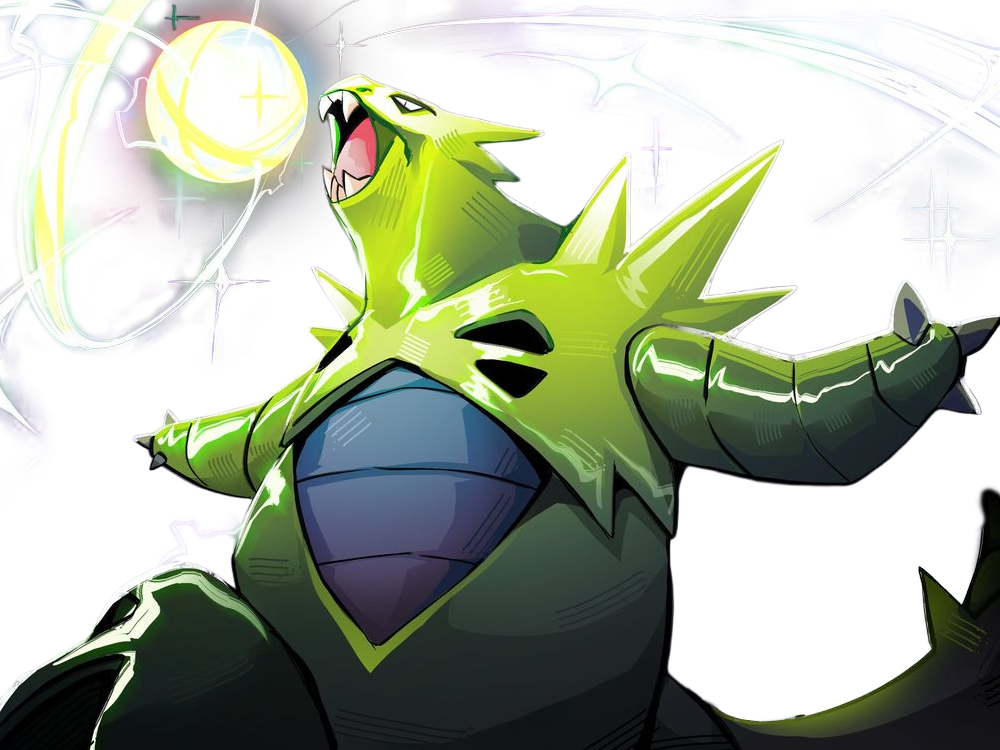 tyranocif tyranitar bangiras pokemon pkm anime jeu type roche tenebres 2g johto armure