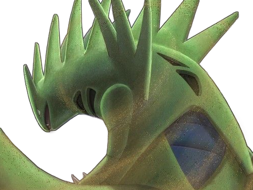 Sticker tyranocif tyranitar bangiras pokemon pkm anime jeu type roche tenebres 2g johto armure par Dark-63