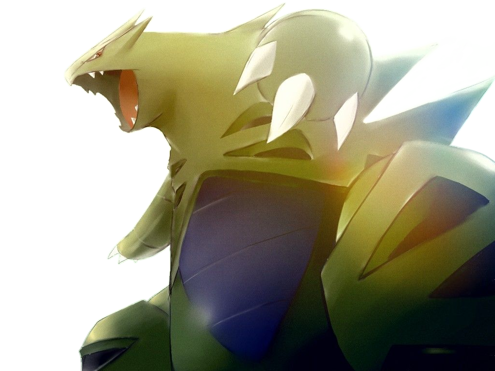 Sticker tyranocif tyranitar bangiras pokemon pkm anime jeu type roche tenebres 2g johto armure par Dark-63