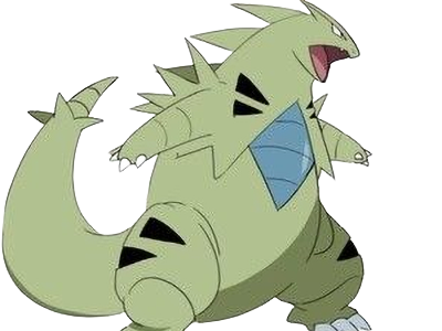 Sticker tyranocif tyranitar bangiras pokemon pkm anime jeu type roche tenebres 2g johto armure par Dark-63