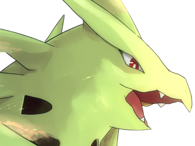 mega-tyranocif mega tyranocif tyranitar bangiras pokemon pkm anime jeu type roche tenebres 2g johto armure