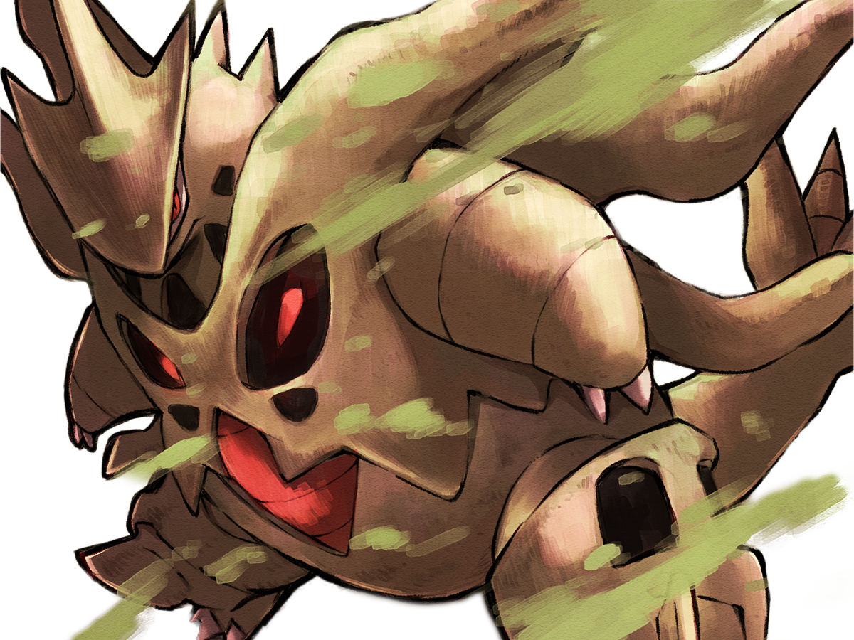 mega-tyranocif mega tyranocif tyranitar bangiras pokemon pkm anime jeu type roche tenebres 2g johto armure