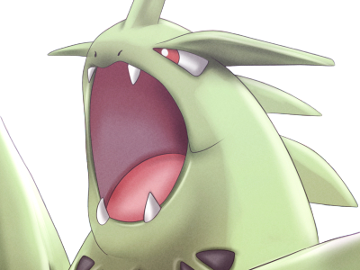 mega-tyranocif mega tyranocif tyranitar bangiras pokemon pkm anime jeu type roche tenebres 2g johto armure