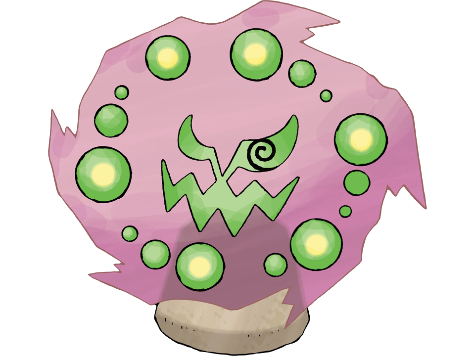 spiritomb mikaruge pokemon pkm anime jeu type spectre tenebres 4g sinnoh interdit