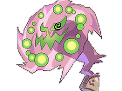 spiritomb mikaruge pokemon pkm anime jeu type spectre tenebres 4g sinnoh interdit