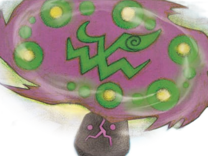 spiritomb mikaruge pokemon pkm anime jeu type spectre tenebres 4g sinnoh interdit