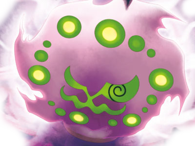 spiritomb mikaruge pokemon pkm anime jeu type spectre tenebres 4g sinnoh interdit