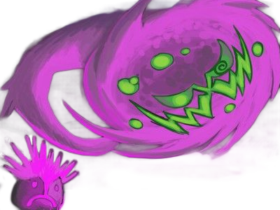 spiritomb mikaruge pokemon pkm anime jeu type spectre tenebres 4g sinnoh interdit