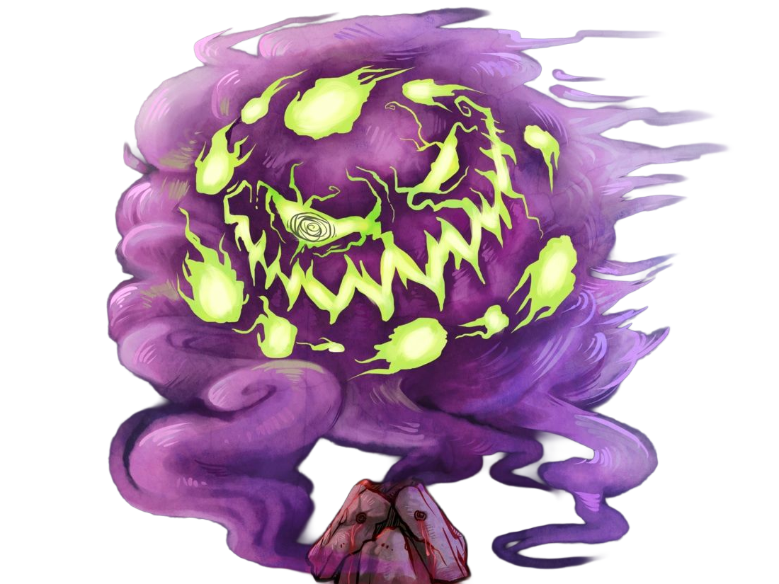 spiritomb mikaruge pokemon pkm anime jeu type spectre tenebres 4g sinnoh interdit