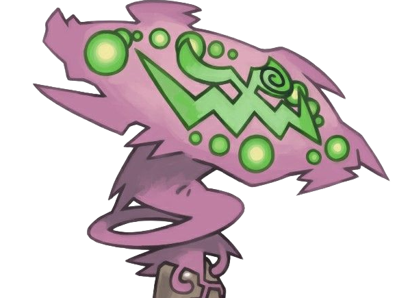 spiritomb mikaruge pokemon pkm anime jeu type spectre tenebres 4g sinnoh interdit