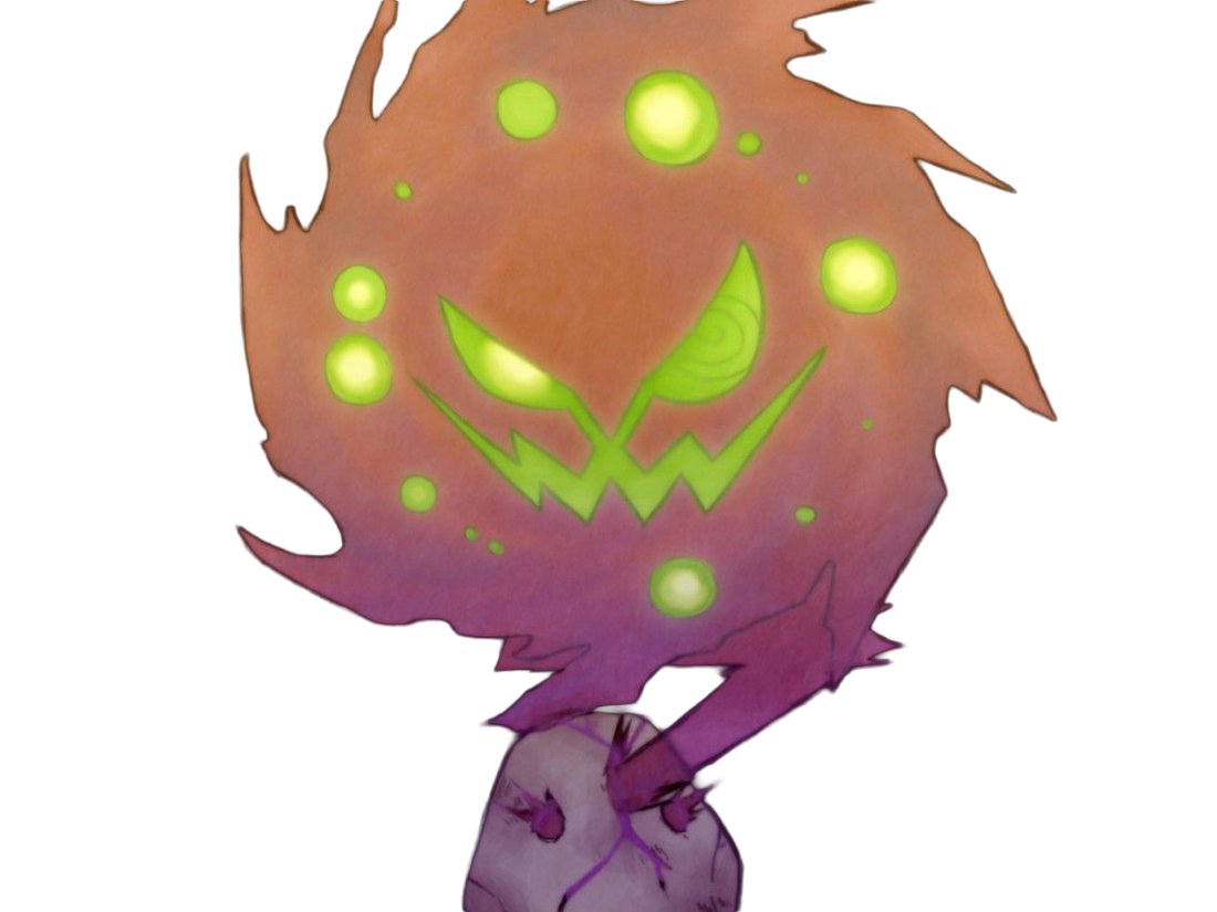 spiritomb mikaruge pokemon pkm anime jeu type spectre tenebres 4g sinnoh interdit