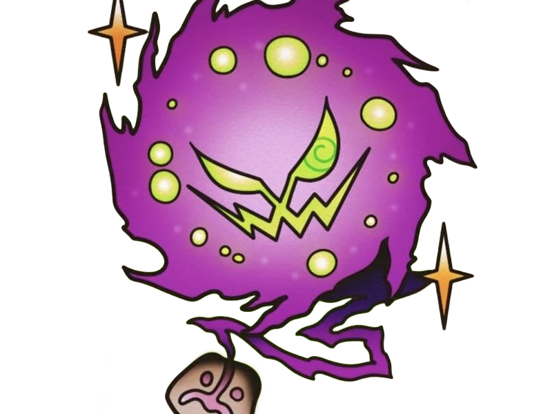 spiritomb mikaruge pokemon pkm anime jeu type spectre tenebres 4g sinnoh interdit