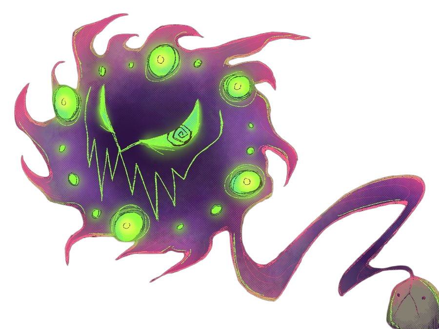 spiritomb mikaruge pokemon pkm anime jeu type spectre tenebres 4g sinnoh interdit