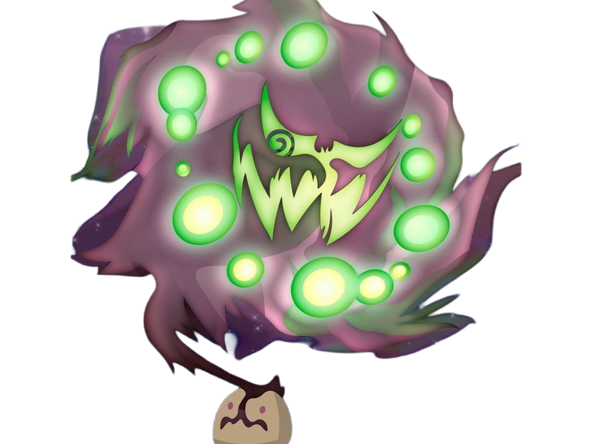 spiritomb mikaruge pokemon pkm anime jeu type spectre tenebres 4g sinnoh interdit