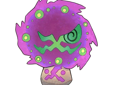 spiritomb mikaruge pokemon pkm anime jeu type spectre tenebres 4g sinnoh interdit