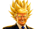 donald-trump-super-saiyan-saiyen-sayen-cheveux-blonds
