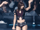 lisa-blackpink-rose-claque-fesses-cul-cute-mignonne-dance-danse-kpop-gif-sexy