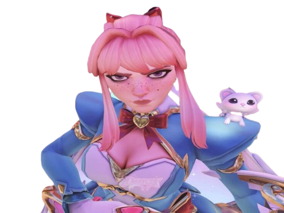 freja skov heroine overwatch dokiwatch magical girl 2 femme heart of courage