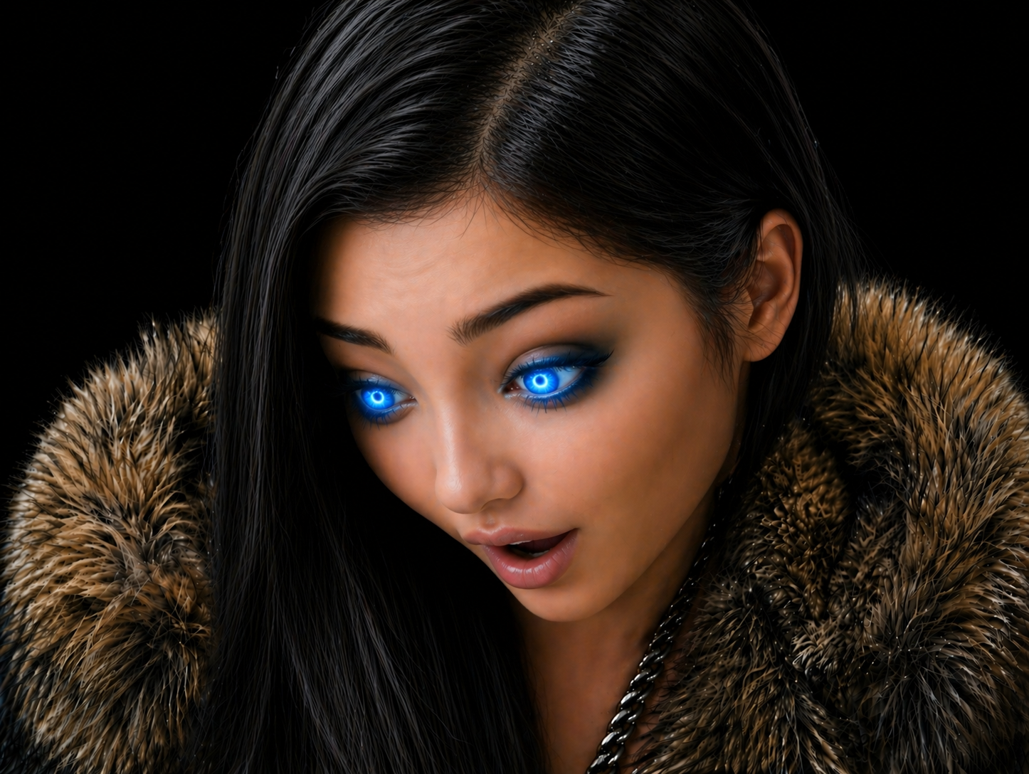 alicia bleue brune ahi