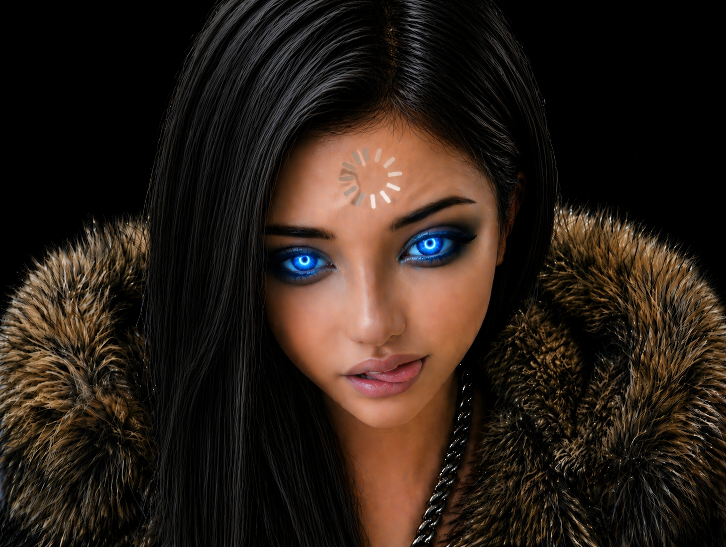 alicia bleue brune chargement