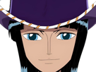nico-robin-one-piece-ninon-cheveux-noir-yeux-bleu-fic-bloop-chapeau-violet