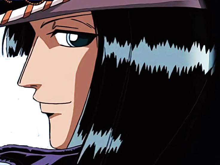 nico robin one piece ninon cheveux noir yeux bleu fic bloop chapeau violet