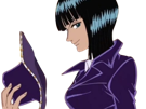 nico-robin-one-piece-ninon-cheveux-noir-yeux-bleu-fic-bloop-chapeau-violet