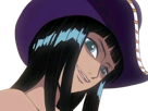 nico-robin-one-piece-ninon-cheveux-noir-yeux-bleu-fic-bloop-chapeau-violet