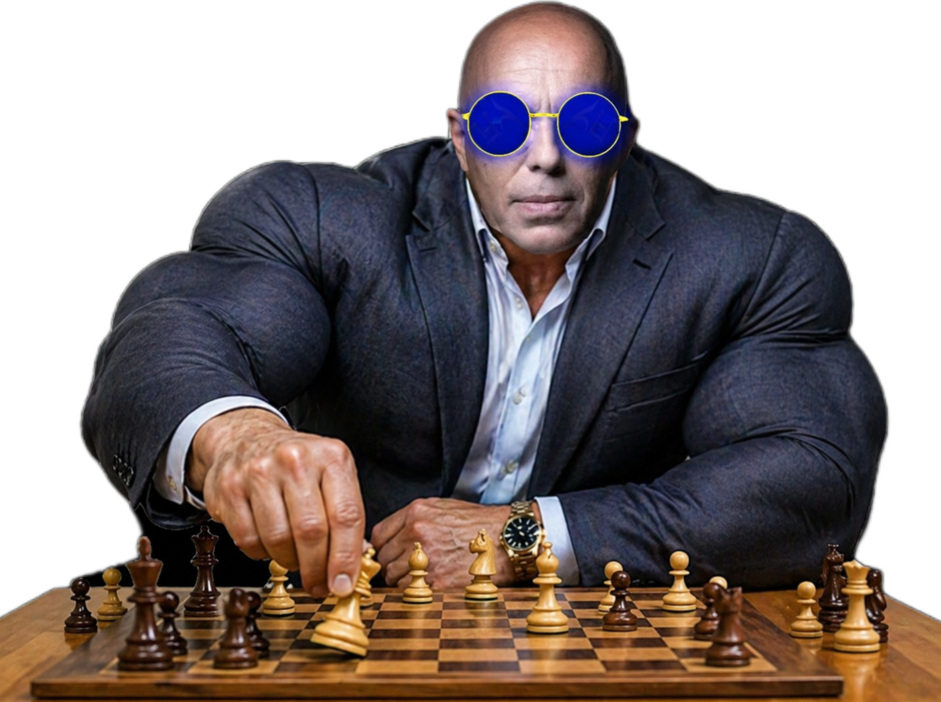 eric ciotti chad muscle echec lunettes bleue ready goat