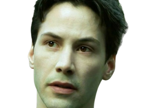 neo anderson matrix keanu reeves zeff cheveux noir fic bloop