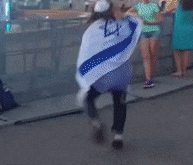 juice jyfu jaw kipa joo shalom shabat sion zion 109 isr drap flag dancing danser