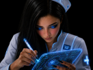 alicia-bleue-brune-infirmiere