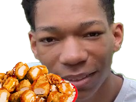 migrant-africain-afrique-low-qi-tasty-crousty-chicken-poulet-riz-metisse-mulatre