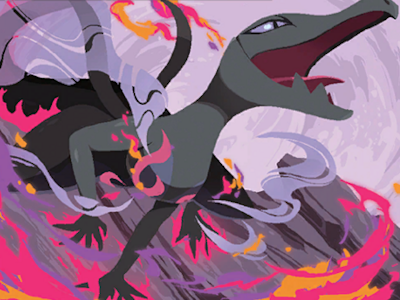pokemon malamandre lezard