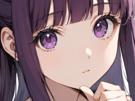fern-frieren-cheveux-indigo-yeux-violet-lieden-fic-bloop