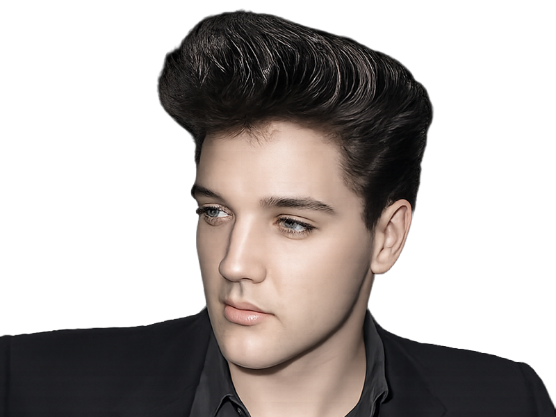 elvis presley jeune the king rock roll bg regard