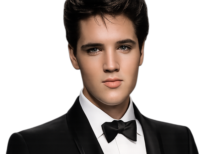 elvis presley jeune the king rock roll bg smoking