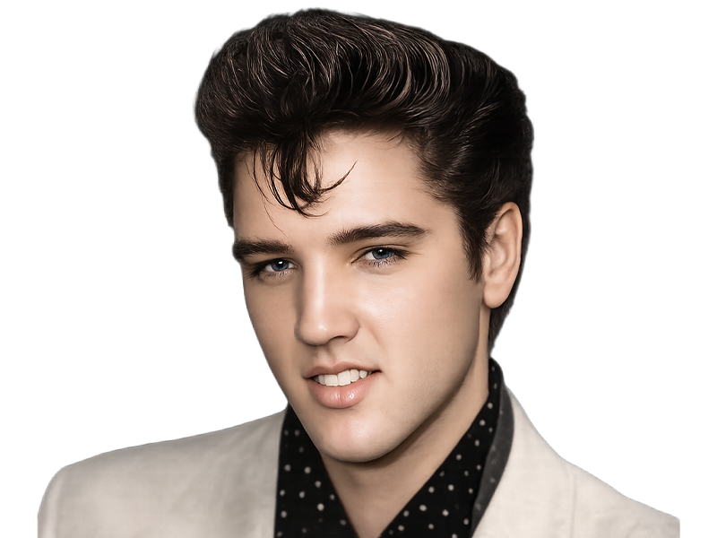 elvis presley jeune the king rock roll bg sourire