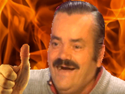 risitas pouce feu