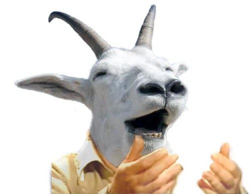 jesus quintero chevre el risitas cornes rire rigole issou chancla 00000
