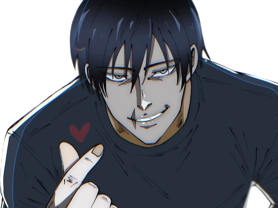 Sticker jujutsu kaisen toji fushiguro par Hapi_meal