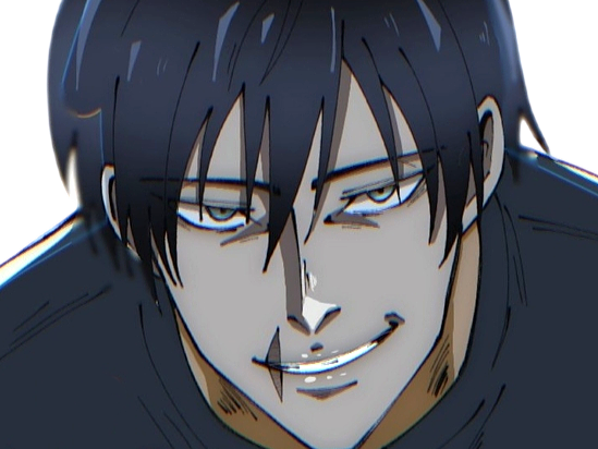 Sticker jujutsu kaisen toji fushiguro par Hapi_meal
